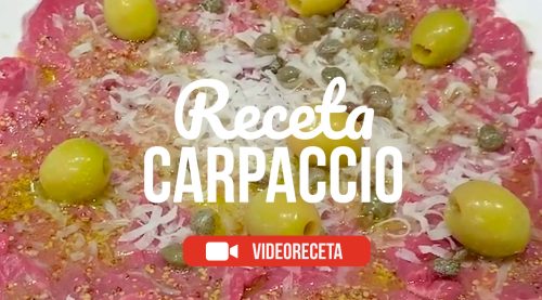 Carpaccio de vacuno