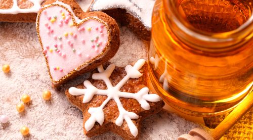 Galletas de jengibre y miel