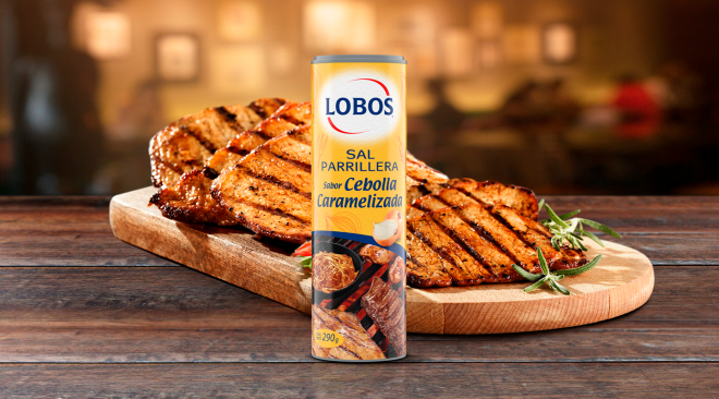 Sal Parrillera sabor  Cebolla Caramelizada