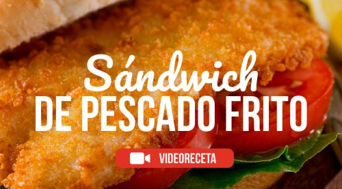 Sandwich de pescado frito