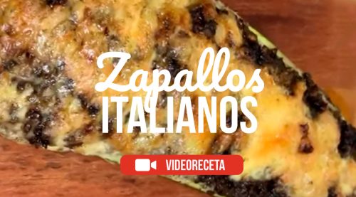 Zapallos italianos rellenos nogados