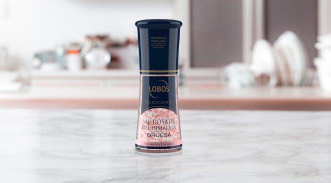 Sal Rosada del Himalaya Gruesa